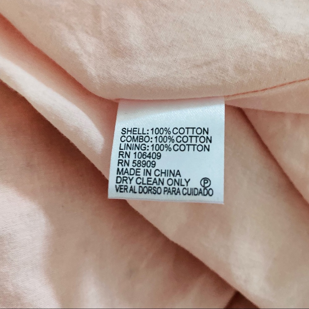 Antonio Melani Nat Eyelet Dress Pink Lemonade Sz 10 - Picture 11 of 14